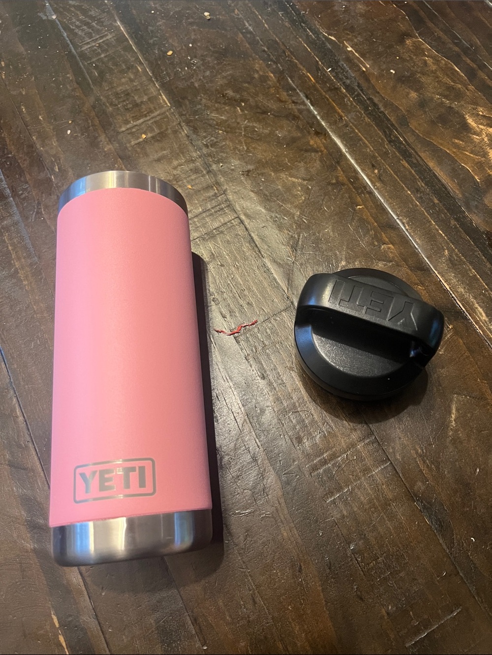 YETI 18 oz Power Pink Tumbler with Chug Lid